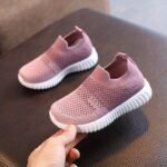 Casual Soft Breathable Mesh Shoes For Boys Girls Toddler, Mixed Color Low Top Slip On Walking Sneakers For All Seasons - Image 3