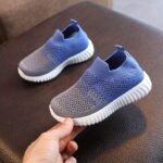 Casual Soft Breathable Mesh Shoes For Boys Girls Toddler, Mixed Color Low Top Slip On Walking Sneakers For All Seasons - Image 9