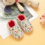Baby Boys Girls Cartoon Print Lightweight Comfy Non-Slip Crib Shoes For First Walkers Newborn Infant, Spring And Summer, Halloween Gifts, Footwear - Image 5