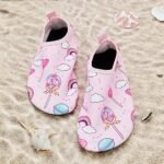 Girls Quick-Drying Non-Slip Water Shoes, Lightweight Slip-On Beach Aqua Socks, Summer - Image 3