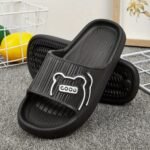 Cute Cartoon Slippers For Boys And Girls, Non Slip Lightweight Quick Drying Open Toe Slippers For Indoor Shower Pool, All Seasons - Image 9