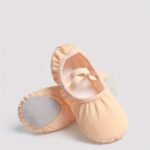 Girls' Soft Sole Ballet Dance Slippers - Lightweight Breathable Fabric Upper With Embroidered Design, Genuine Leather Sole For Spring/Summer Practice & Performance, Ballet Shoes, Performance Footwear, Decorative Embroidery, Durable Dance Footwear, Ballet Shoe For Girl, Ballet Shoes For Girls, Ballerina Shoe Girl - Image 15
