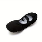 Elegant Solid Color Slip On Ballet Shoes For Girls, Anti Slip Soft Sole Dancing Shoes For Practice Performance, All Seasons - Image 8