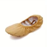 Elegant Solid Color Slip On Ballet Shoes For Girls, Anti Slip Soft Sole Dancing Shoes For Practice Performance, All Seasons - Image 18