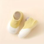 Boys Girls Knitted Breathable Lightweight Slip-On Casual Walking Shoes, Sock Shoes, Spring And Summer - Image 11