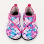 Colorful Water Shoes, Lightweight Quick Dry Aqua Socks, Girls Outdoor Summer Beach Swimming Shoes, Beach Shoes, Sports Swimming Shoes For Girls, Adjustable Thick Soft Soles - Image 5