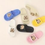Kids' Cartoon Solid Color Eva Slippers - Breathable, Slip-On Indoor Home Sandals For Boys And Girls, Spring/Summer Casual Bathroom Shower Shoes, Cute Shoes - Image 13