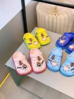 New Cute Youngsters' Fashionable Sandals Slippers Eva All-Season Boys' Breathable Lightweight Soft Sole Casual Beach Bathroom Quick-Dry Creek Shoes Stylish Water Shoes Garden Outdoor Play Anti-Slip Slippers - Image 14