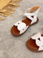 Trendy Breathable Open Toe Sandals For Girls, Lightweight Comfortable Anti Slip Sandals For Indoor Outdoor Beach, Spring Summer Fall - Image 7