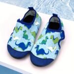 Cute Cartoon Toddler Water Shoes With Closure - Lightweight Quick-Dry Breathable Fabric & Non-Slip Tpr Sole For Beach, Pool, Outdoor Summer Activities - Pink Girls & Boys Aqua Socks, Beach Wear | Fun Pattern Footwear | Adjustable Strap Footwear, High Quality Shoes - Image 8