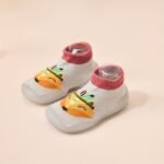Baby First Walkers Slip-On Socks Shoes - Soft Rubber Sole, Cute Cartoon Animal & Food Patterns, Breathable Fabric Upper, All-Season Indoor Toddler Shoes For 0-4 Years, Baby Shoes, Indoor Youngsters Footwear, Playful Youngsters Design, Flexible Youngsters Footwear - Image 11