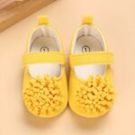 Cute Flower Decor Princess Shoes For Girls, Soft Sole Comfortable First Walking Baby Toddler 0-1 Years Spring/Autumn, Shoes, Toddler Dress Shoes, Toddler Slippers, White Shoes, Dress Shoes, Flat Shoes For Toddler, Toddler Special Occasion White Shoes, Shoes Toddler, Toddler Golden Shoes, First Steps, Stylish Footwear, Floral Embroidery Shoes, Handcrafted Toddler Footwear, Breathable Fabric Shoes, Toddler Slipon Shoes, Baby Shower Gift, Firsttime Parents - Image 14