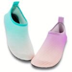 Cute Cartoon Barefoot Slip On Slippers, Lightweight Non Slip Quick Drying House Shoes For Girls, Swimming Walking Yoga, All Seasons - Image 8