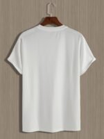 Men'S Music Print Short Sleeve T-Shirts, Comfy Casual Elastic Crew Neck Tops, Men'S Clothing - Image 6