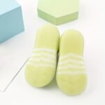 Youngsters' Breathable Cartoon Slip-On Ankle-High First Walkers Shoes - Soft Fabric & Non-Slip Rubber Sole Indoor/Outdoor Toddler Sneakers With Adorable Animal & Food Design, All-Season Comfort, Indoor Toddler Shoes, Playful Toddler Footwear, Flexible Toddler Footwear - Image 8