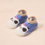Baby First Walkers Slip-On Socks Shoes - Soft Rubber Sole, Cute Cartoon Animal & Food Patterns, Breathable Fabric Upper, All-Season Indoor Toddler Shoes For 0-4 Years, Baby Shoes, Indoor Youngsters Footwear, Playful Youngsters Design, Flexible Youngsters Footwear - Image 5