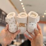 Cute Cartoon Comfortable Boots For Baby Boys, Soft Warm Plus Fleece Boots For Indoor Walking, Autumn And Winter - Image 4
