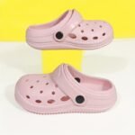 Boys' All-Season Soft Eva Clog Slippers - Slip- Arch & Breathable Round-Toe Design, Lightweight Indoor/ Shoes With Cushioned Insole, Multi-Color Options (, , White, Black, Navy, Brown) For Home, Play & Casual Attire - Ideal For Kids' Casual & Formal Events - Image 20