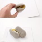 Baby Boys & Girls Slip-On Sneaker Shoes - Soft Cushioned Sole, Non-Slip Walking Shoes With Arch, Slip- Rubber Outsole - First Walker Shoes For New Walkers, Spring/Summer Everyday & Formal Events - Available In Black, Red, Brown, Grey, Beige, Navy - Easy On/Off Design For Learning To Walk, Toddle Sock Shoe - Image 8