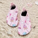 Girls Quick-Drying Non-Slip Water Shoes, Lightweight Slip-On Beach Aqua Socks, Summer - Image 4