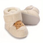 Cute Cartoon Comfortable Boots For Baby Boys, Soft Warm Plus Fleece Boots For Indoor Walking, Autumn And Winter - Image 10
