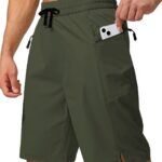 Men'S Plus Size Cargo Shorts, Solid Color Drawstring Short Pants With Pockets For Comfort & Casual Chic Style