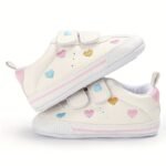 Fashionable Little Love Breathable Soft Sole Non-Slip Baby Shoes Newborn Cute Flat Comfortable Toddler Sneakers 0-18 Months - Image 8