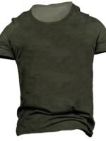 Plus Size Men'S "5 Things You Should Know About My Wife" Graphic Print T-Shirt For Summer, Men'S Clothing - Image 2
