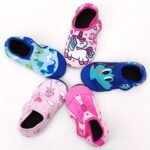 Cute Cartoon Toddler Water Shoes With Closure - Lightweight Quick-Dry Breathable Fabric & Non-Slip Tpr Sole For Beach, Pool, Outdoor Summer Activities - Pink Girls & Boys Aqua Socks, Beach Wear | Fun Pattern Footwear | Adjustable Strap Footwear, High Quality Shoes - Image 2