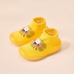 Baby First Walkers Slip-On Socks Shoes - Soft Rubber Sole, Cute Cartoon Animal & Food Patterns, Breathable Fabric Upper, All-Season Indoor Toddler Shoes For 0-4 Years, Baby Shoes, Indoor Youngsters Footwear, Playful Youngsters Design, Flexible Youngsters Footwear - Image 13