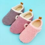 Popular Choice Adorable Cartoon Baby Girl Footwear - Soft, Warm For Spring/Fall | Cozy Toddler Indoor Slippers With Non-Slip Tpr Sole