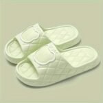 Popular Choice Thick Sole Summer Man Beach Slides Bathroom Anti-Slip Slipper Soft Sandals Fashion Home Bear Cartoon Flip Flops Woman Shoes - Image 10