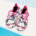 Girls Cartoon Print Summer Water Shoes, Lightweight Breathable, Quick-Drying, Fabric Upper, Fabric Insole, Tpr Sole, Without Lining, For Toddlers, All-Season, 14 And Under, Thick - Image 6