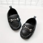 Casual Solid Color Slip On Sneakers For Baby Boys, Lightweight Non-Slip Walking Shoes For Spring And Autumn - Image 8