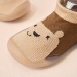 Baby First Walkers Slip-On Socks Shoes - Soft Rubber Sole, Cute Cartoon Animal & Food Patterns, Breathable Fabric Upper, All-Season Indoor Toddler Shoes For 0-4 Years, Baby Shoes, Indoor Youngsters Footwear, Playful Youngsters Design, Flexible Youngsters Footwear - Image 6