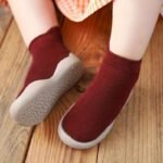 Baby Sock Shoes Breathable Non-Slip Comfortable Slip-On Walking Sneakers For Boys & Girls, All-Season Indoor/Outdoor Use, Knit Fabric With Rubber Sole Cartoon Design, Kids Toddler Shoes - Image 4