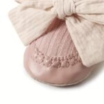 Of Cute Girl'S Slip-On Shoes With Large Flower Design - Soft Fabric, All-Season Comfort, No Insole, Perfect For Walking Practice, Allseason Shoes|Playful Design|Soft Fabric Shoes - Image 8