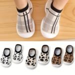 Baby Sock Shoes Toddler First Walking Shoes For Baby Girls And Boys, Soft Sole Breathable Crib Shoes