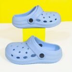 Boys' All-Season Soft Eva Clog Slippers - Slip- Arch & Breathable Round-Toe Design, Lightweight Indoor/ Shoes With Cushioned Insole, Multi-Color Options (, , White, Black, Navy, Brown) For Home, Play & Casual Attire - Ideal For Kids' Casual & Formal Events - Image 21