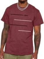 Legendary Text Pattern Print Men'S Best-Selling New Casual And Versatile Comfortable And Lightweight Colorful T-Shirt - Image 2