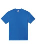 Men'S Loose Fit Short Sleeve T-Shirt - Summer Casual Round Neck Tee With Minimalist Solid Color Design, Breathable & Soft Fabric For Casual Attire, Beach Outings, And Layering - Versatile Basic Wardrobe Staple, T Shirts For Men, Shirts For Men, Layering Essentials, Relaxed Fit Shirt, Simple Style, Classic Design, Lightweight Material, Comfortable Material, Plain Tee, Basic Top, Streetwear Style, Summer Wardrobe - Image 2