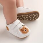 Spring And Autumn Cartoon Bear Children'S Shoes 3-6-9 Months Baby Boys And Girls Toddler Shoes Anti-Slip And Anti-Fall Casual Shoes - Image 6