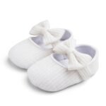 Baby Girls Shoes, Soft Sole, Princess, Slip-On, Stripes, Fabric Upper, Synthetic Inner, Cloth Insole, Fabric Sole, For 0-12 Months, All-Season, Christenin - Image 8