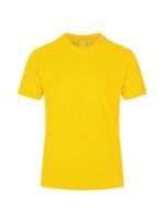 Men'S Combed Cotton T-Shirt - Pre-Shrunk Heavyweight Jersey, Lime Green Solid Color, Round Neck Short Sleeve, All-Season Casual & Formal Wear, Machine Washable, Vibrant Neon Glow, Comfortable Everyday Basic Tee For Men - Ideal For Layering Standalone Outfits - Smooth Texture, Relaxed Fit, Plain Color, Adult Sizing, Durable & Soft Fabric, Versatile Plain Color Options, Easy Care, Long-Lasting Wear, Classic Fit, Breathable Material, Wardrobe Staple - Image 4