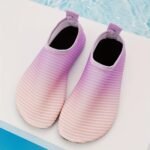 Cute Cartoon Barefoot Slip On Slippers, Lightweight Non Slip Quick Drying House Shoes For Girls, Swimming Walking Yoga, All Seasons - Image 10
