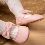 Infant Baby Girls Mary Jane Flats, Soft Sole Princess Dress Shoes Crib Shoes First Walker Shoes - Image 8