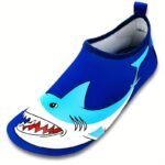 Boys Girls Anime Print Quick-Drying Non-Slip Water Shoes, Lightweight Slip-On Beach Aqua Socks, Summer - Image 12