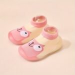 Baby First Walkers Slip-On Socks Shoes - Soft Rubber Sole, Cute Cartoon Animal & Food Patterns, Breathable Fabric Upper, All-Season Indoor Toddler Shoes For 0-4 Years, Baby Shoes, Indoor Youngsters Footwear, Playful Youngsters Design, Flexible Youngsters Footwear - Image 15