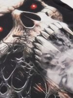 Horror Skull 3D Digital Pattern Print Men'S Graphic T-Shirts, Causal Comfy Tees, Short Sleeve Pullover Tops, Men'S Summer Outdoor Clothing - Image 3