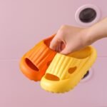 Boys Girls Lightweight Non-Slip Open Toe Slides For Infant Toddlers, Summer - Image 4